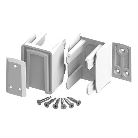 veranda metal fence bracket|fence slide lock brackets.